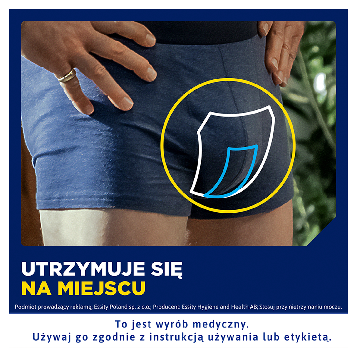 Tena Men urologische inlegkruisjes 14 stuks voor mannen
