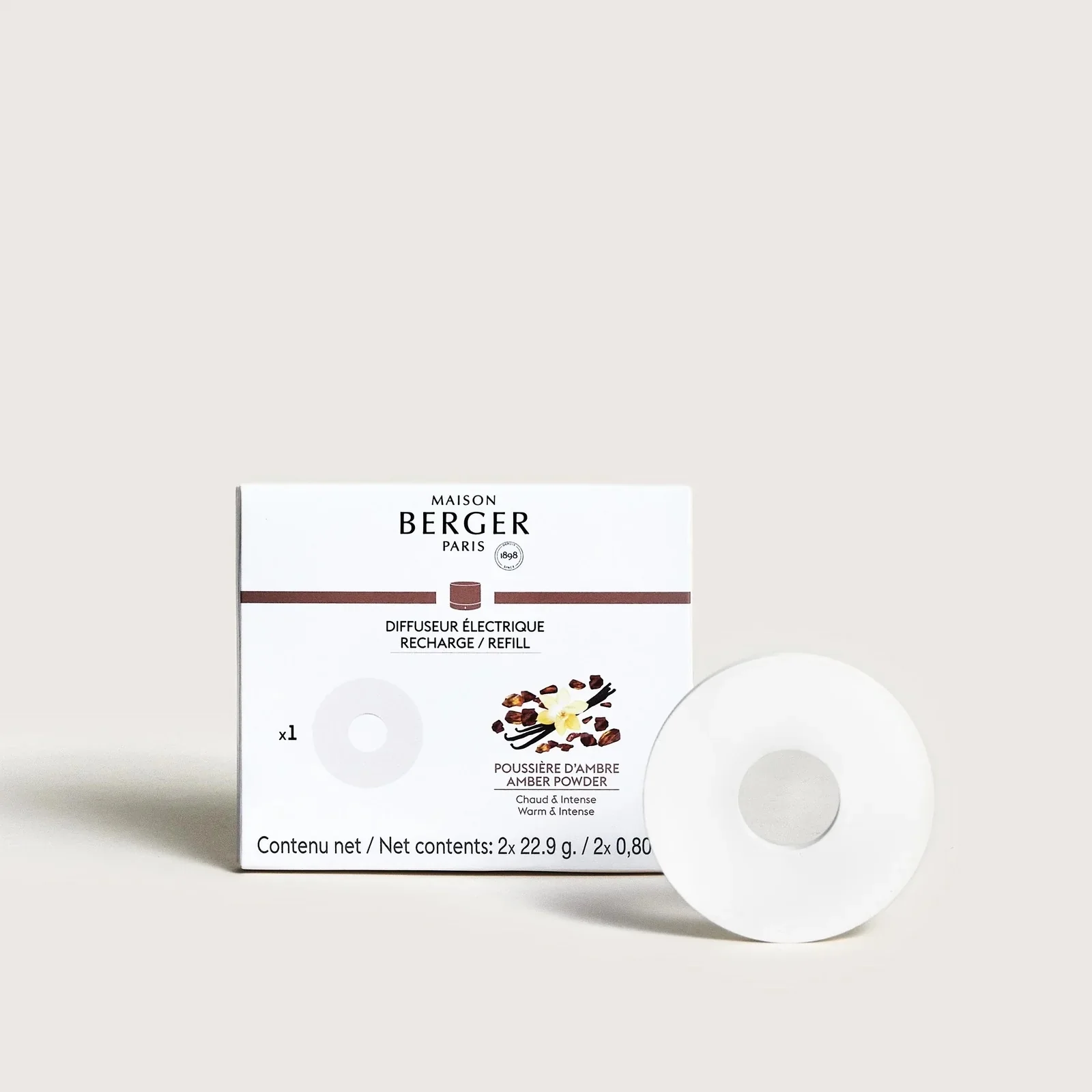 Diffuseur Électrique Ricarica per Diffusore Nomade - Poussière d'Ambre - Profumo per Diffusore