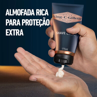 Gillette Crème à Raser Scheercrème King C. Parranajovoide 175 ml 175 ml