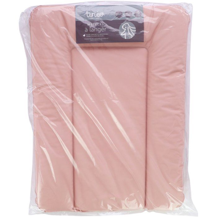 Trocador portátil - TINEO - ESSENTIAL - PVC - Rosa claro