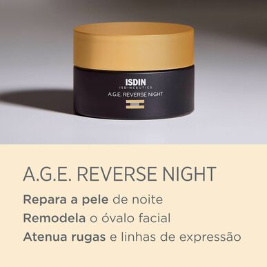 Isdinceutics AGE Reverse Night Cream Repair Remodels -yövoide 50g