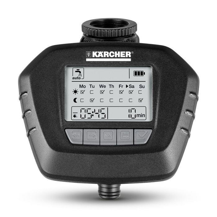 Programmateur d'arrosage WT 5 - KARCHER - Arrosage de jardin - Automatique - Manuel - Compte à rebours