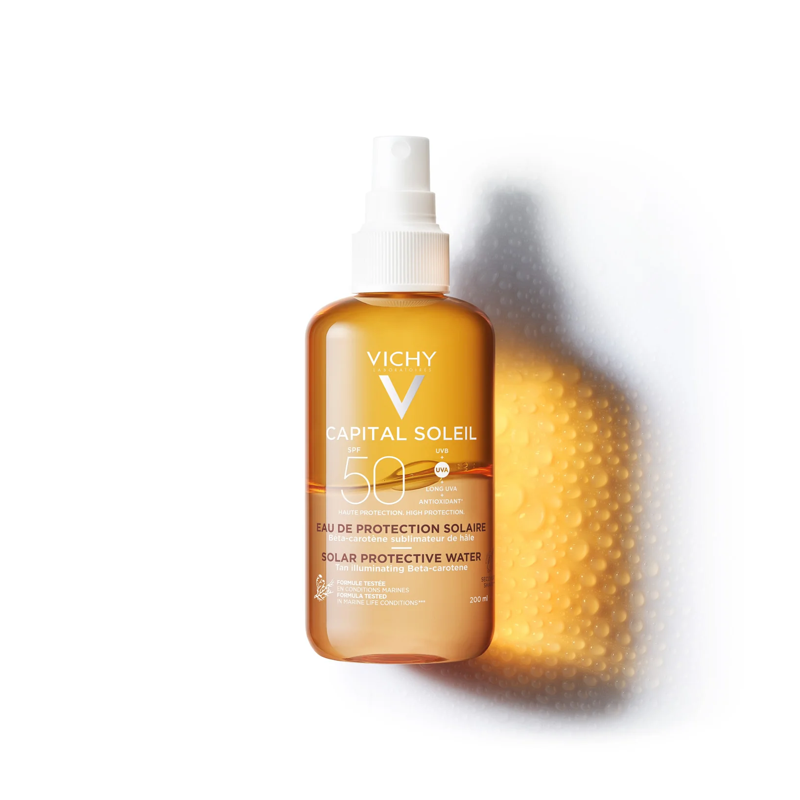 Capital Soleil Capital Soleil Acqua Solare Abbron SPF 50 - Spray solare corpo alta prot.