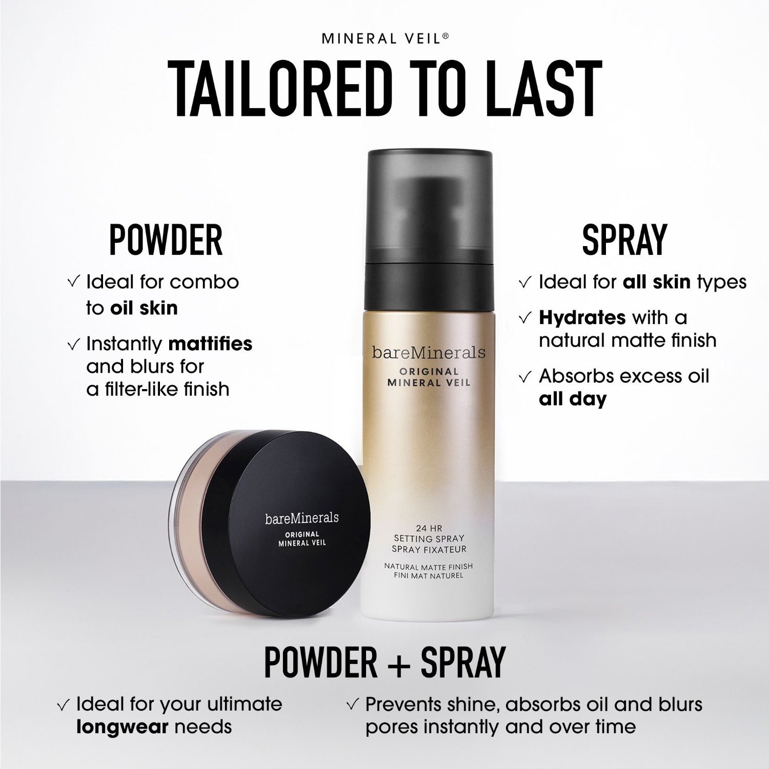 bareMinerals Gesichtsfluid Original Mineral Veil - 100 ml