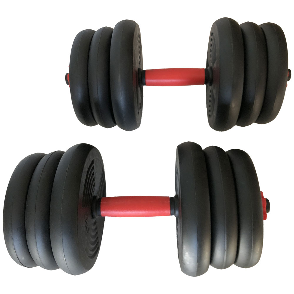 Ensemble de poids en PVC Canon 50 kg.