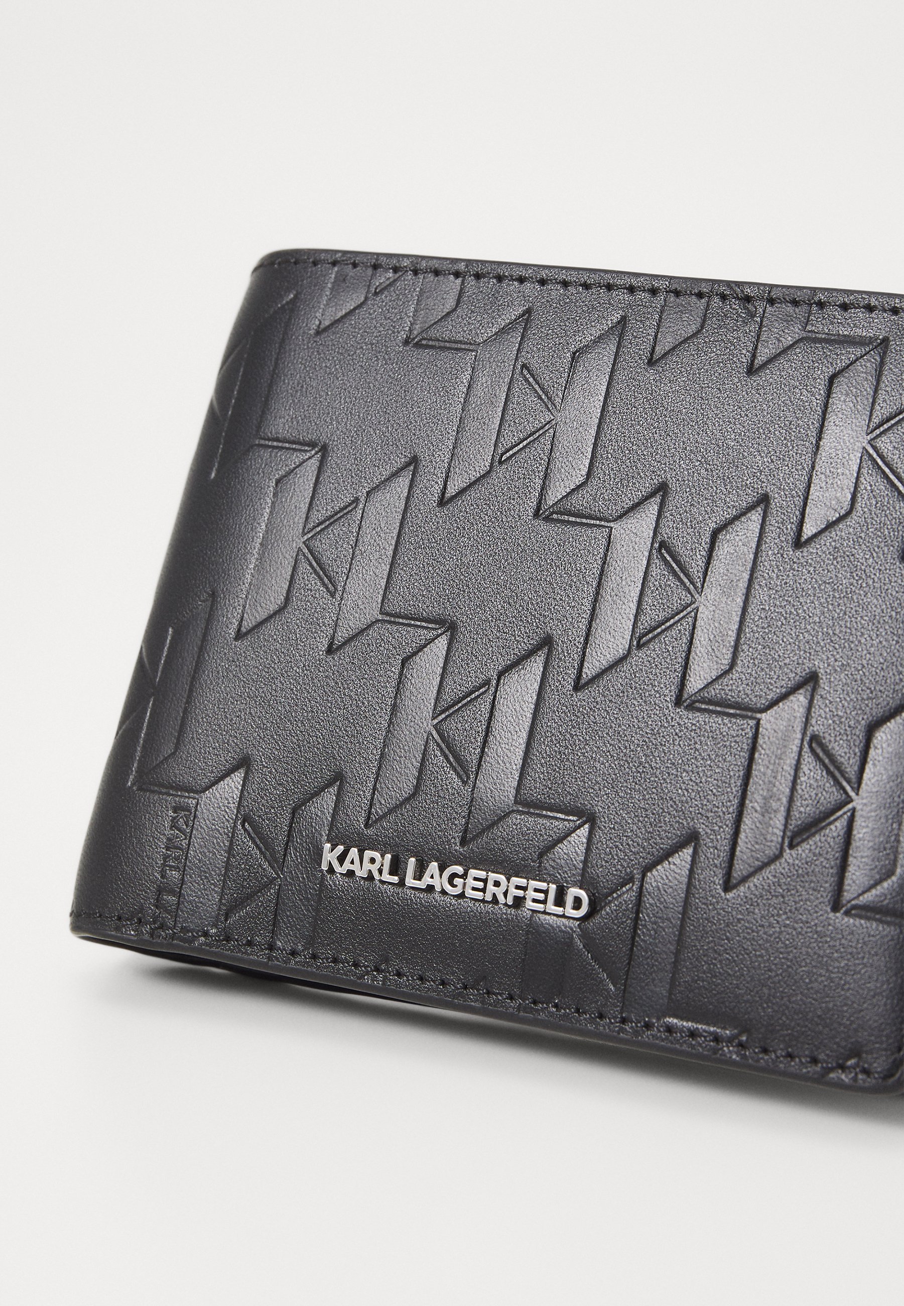 Portafoglio Karl Lagerfeld K/Loom Bifold - nero