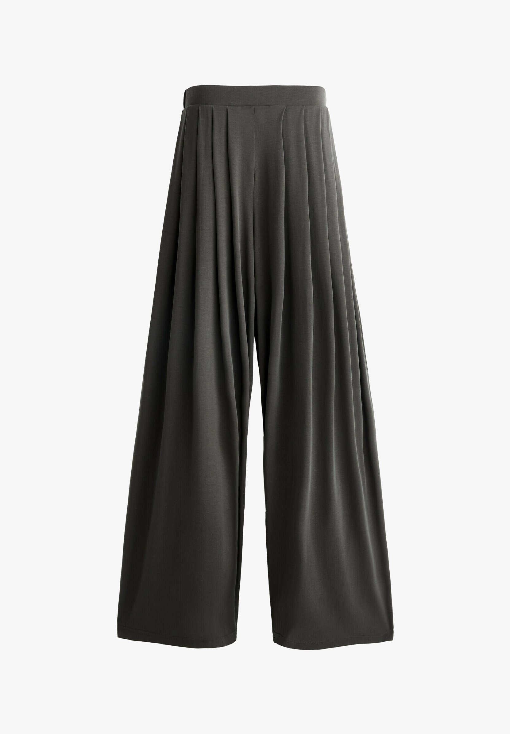 OYSHO EXTRA WIDE SOFT TOUCH - Nadrág - sötétszürke