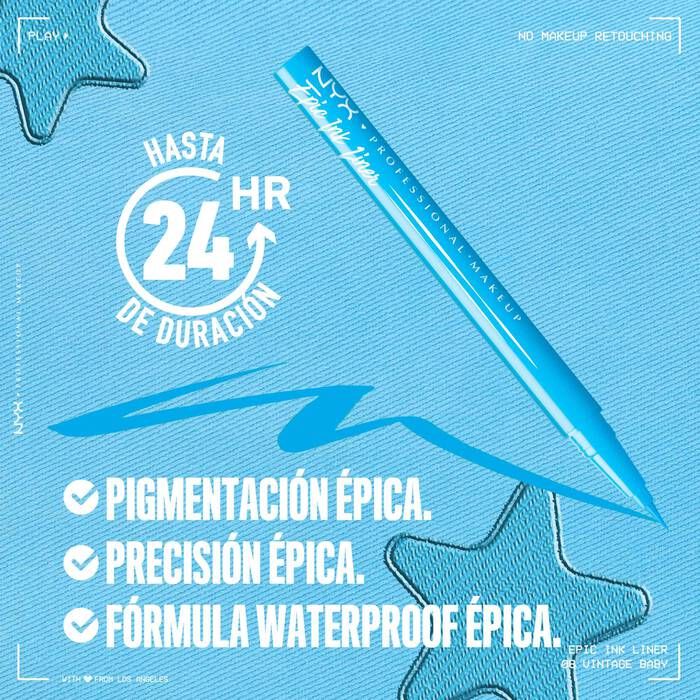 Водоотпорни ајлајнер Epic Ink Ајлајнери и оловке за очи