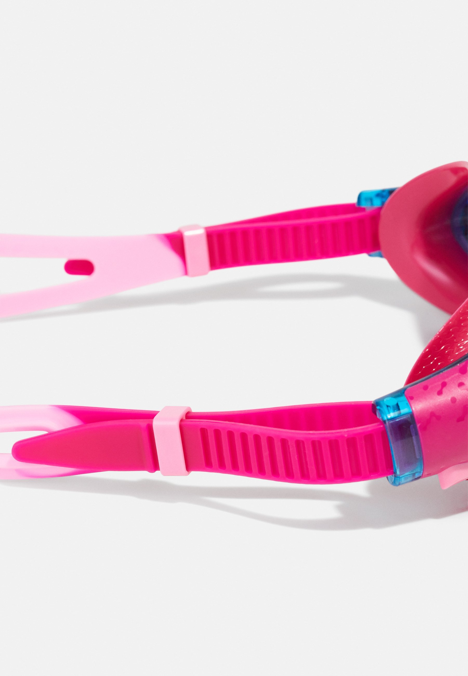 Speedo BIOFUSE JUNIOR UNISEX - Zwembril - flamingo roze/elektrisch roze/blauw