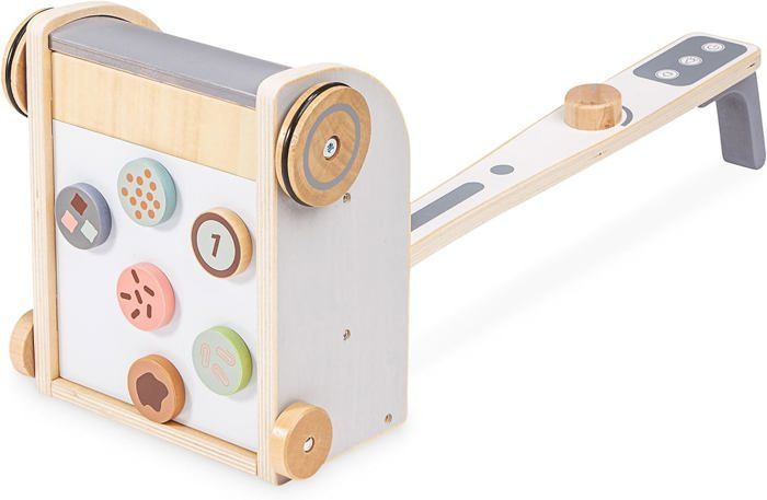 Pretend Play Wooden Toy - Mamabrum Wooden Vacuum Cleaner for Children 3+ Cleaning Toy with Accessories - Role Play - Creative Toy