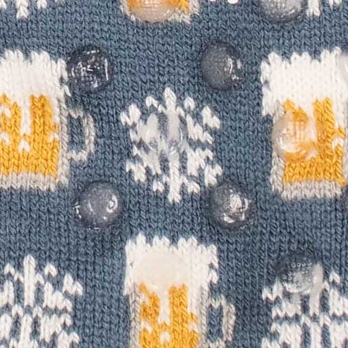 Cabaia Blaue Weihnachtsbiersocken