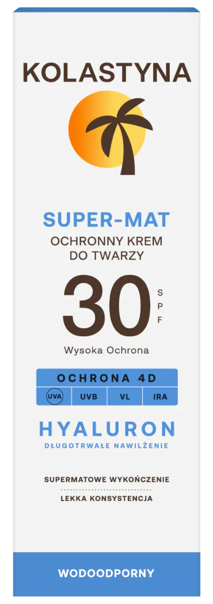 Kolastyna Sun Super-Mat SPF30 - Krem do twarzy 50 ml