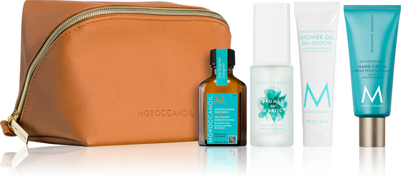 Cestovní sada Moroccanoil pro tělo a vlasy