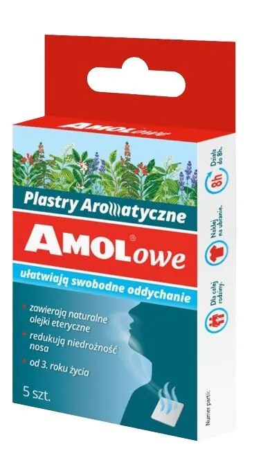 Amolowe Plastry Aromatyczne - - 5 szt.