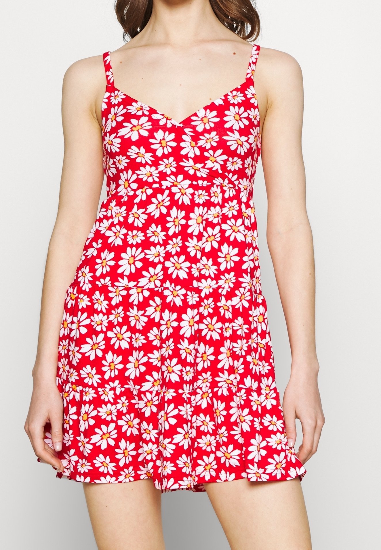 Hollister Co. Jersey jurk - rood