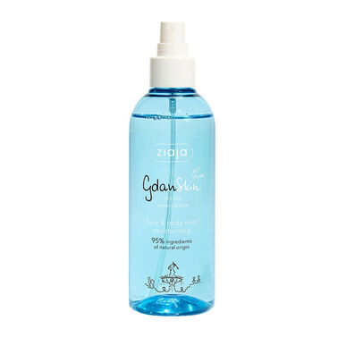 Ziaja Gdanskin Face & Body Mist Kosteuttava ja virkistävä kasvo- ja vartalosuihke 200 ml 200 ml