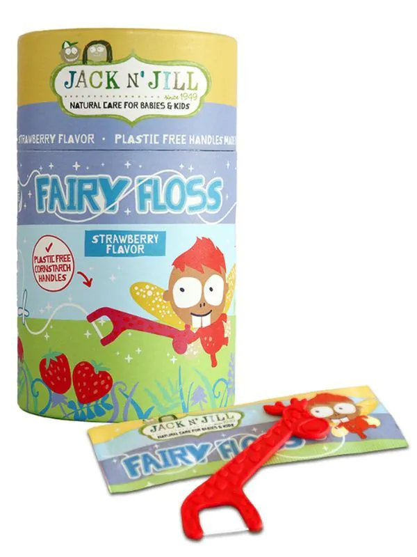 Jack N Jill Nić Dentystyczna dla dzieci Fairy Floss