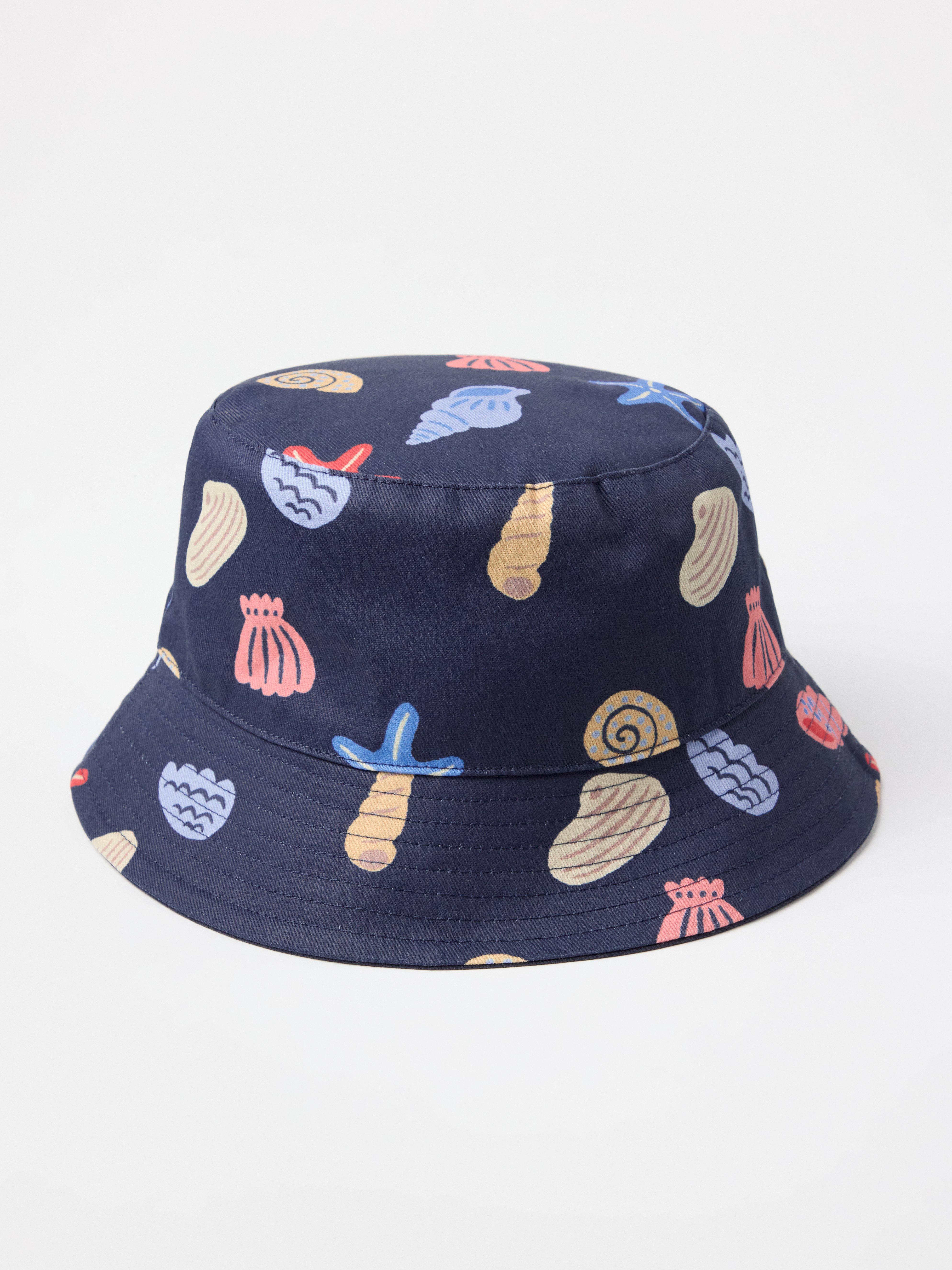 Sombrero de pescador azul oscuro