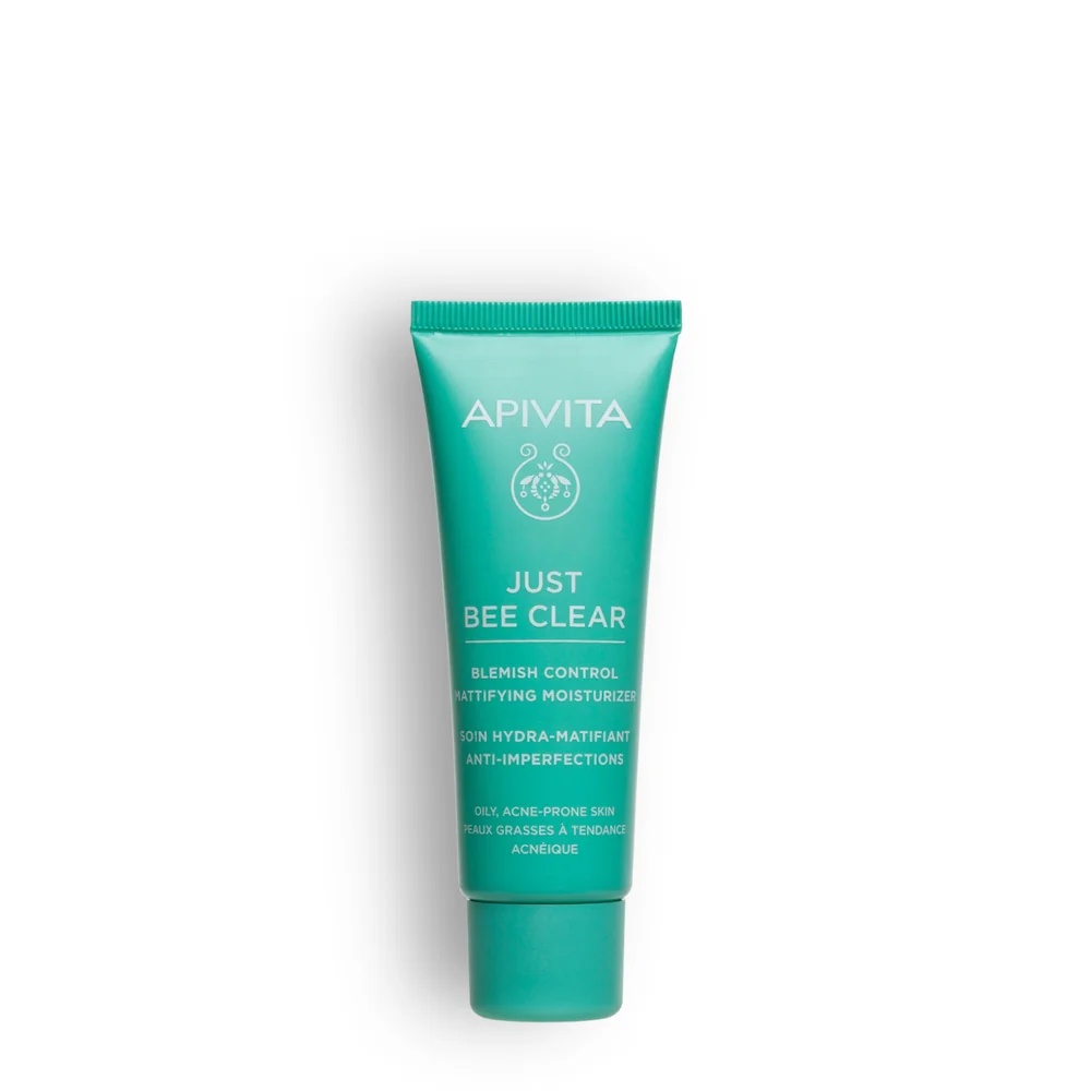 APIVITA Apivita Just Bee Clear Hydra 40 ml ματ ενυδατική κρέμα