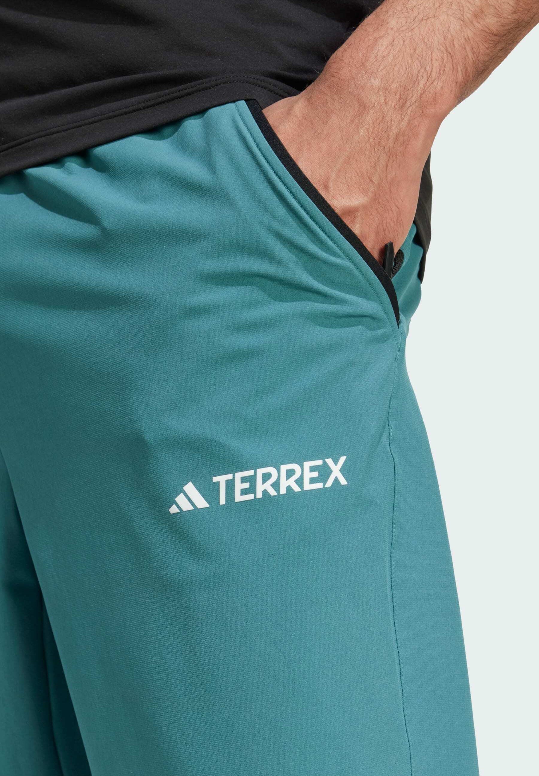 Adidas Terrex LITEFLEX - Broek - tweedehands turquoise