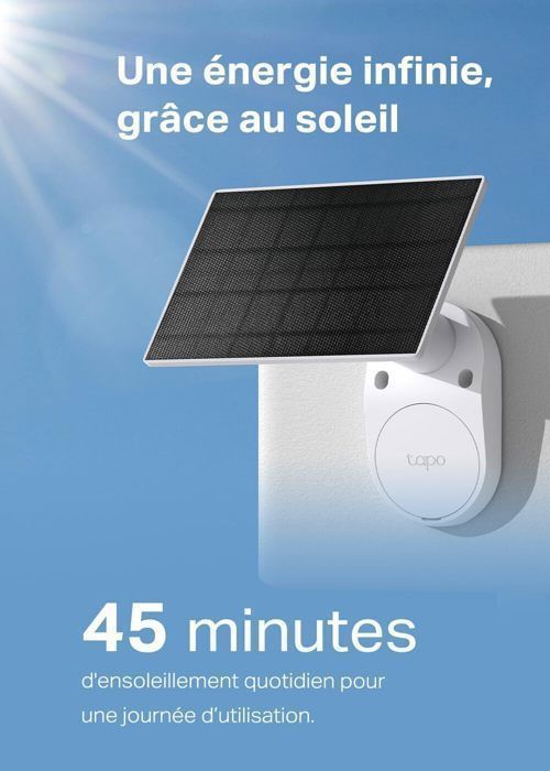 Überwachungskamera - Tapo - C410 Kit - 2K (3 MP) - Solarbetrieben - IP65 Wasserdicht