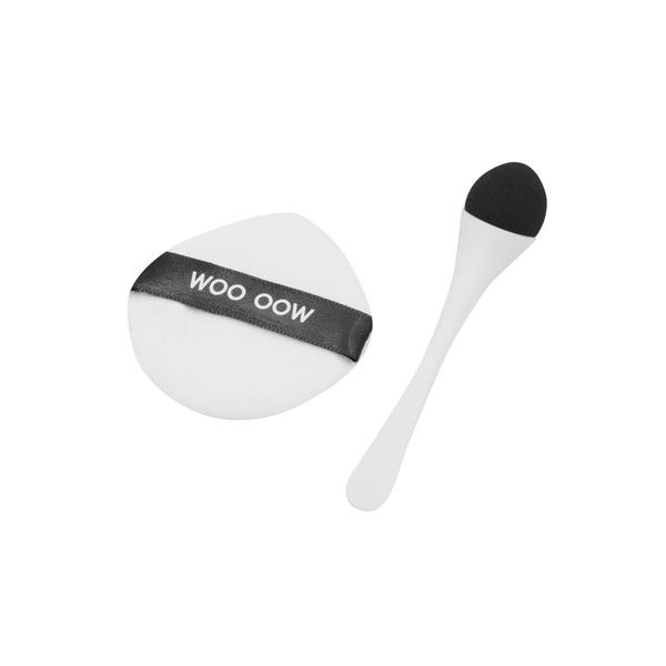 Set od 2 puf spužvice Spužvice za šminkanje