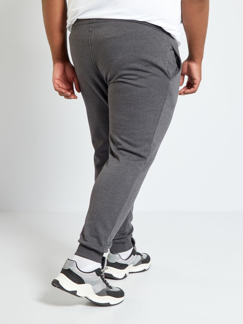 Fleece joggingbroek - GRIJS
