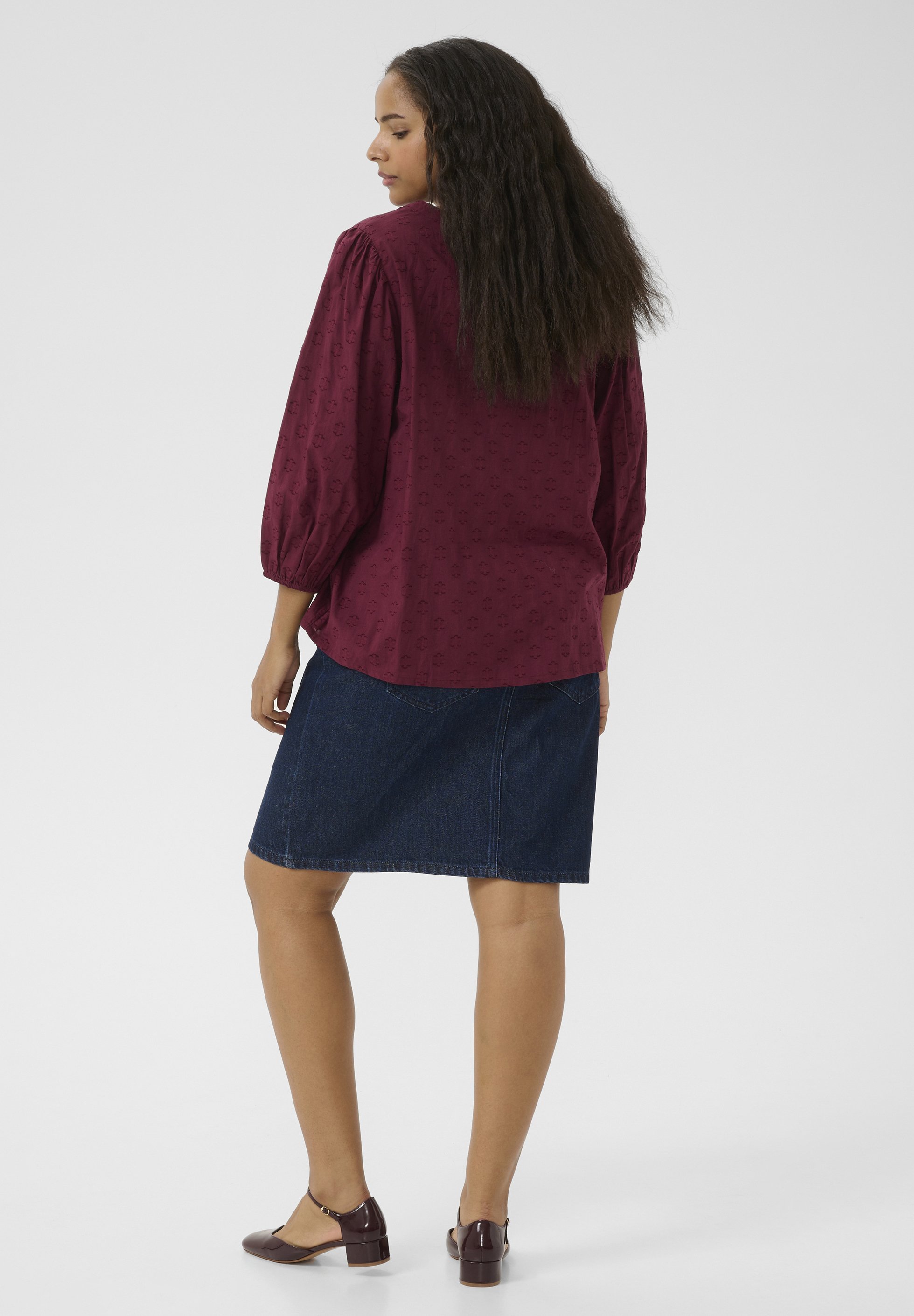 Kaffe Curve LOULOU - Blouse - Windsor Wine
