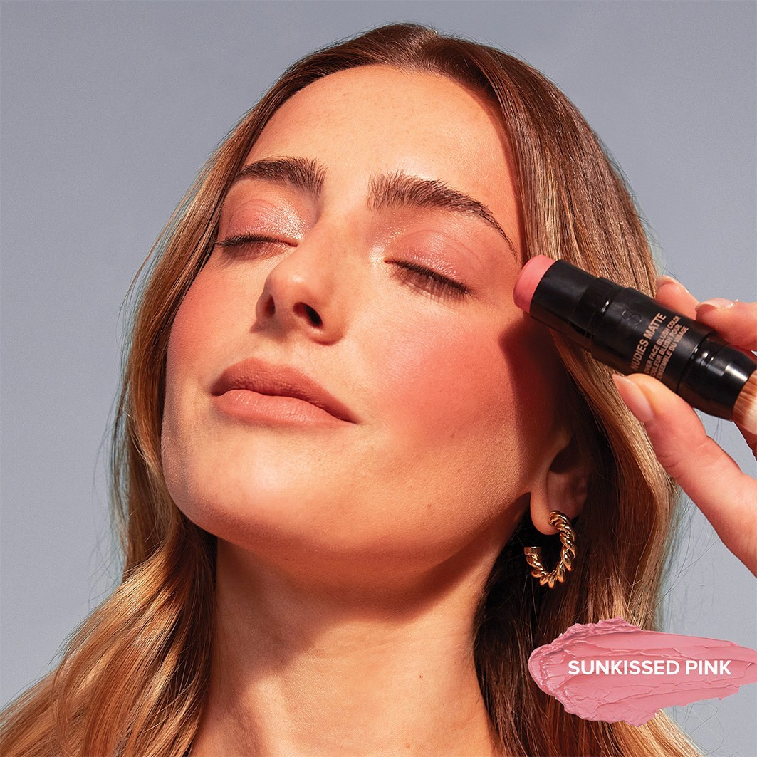 Nudestix Blush Nudies matēts vaigu sārtums visai sejai - 7 g