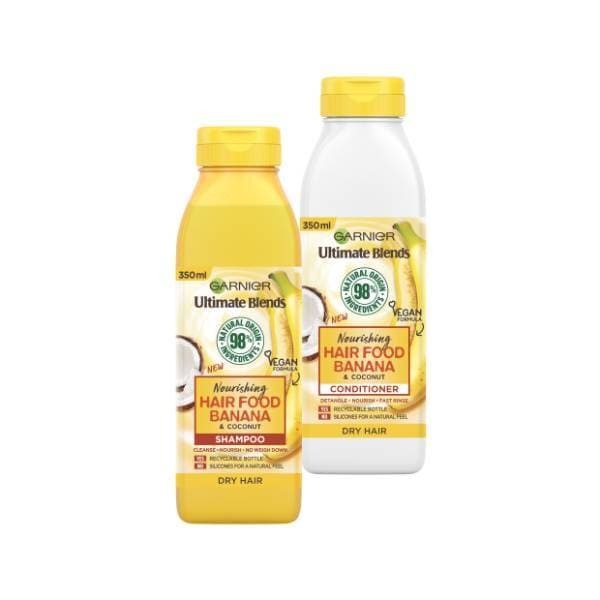Kit Garnier Ultimate Blends Hair Food Banana Duo