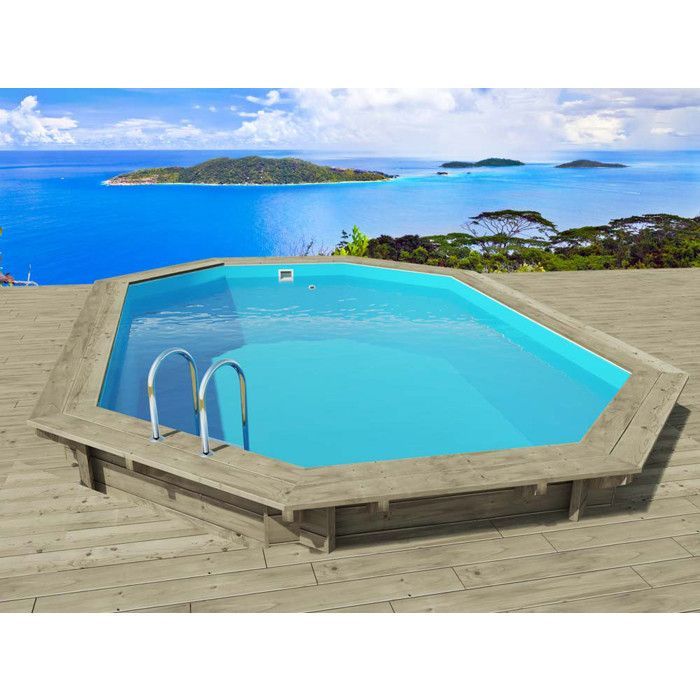 Piscina de madera 