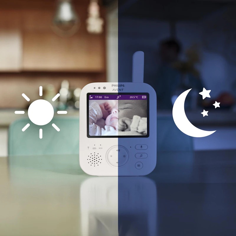Philips Avent bērnu monitors SCD891/26 digitālais video bērnu monitors