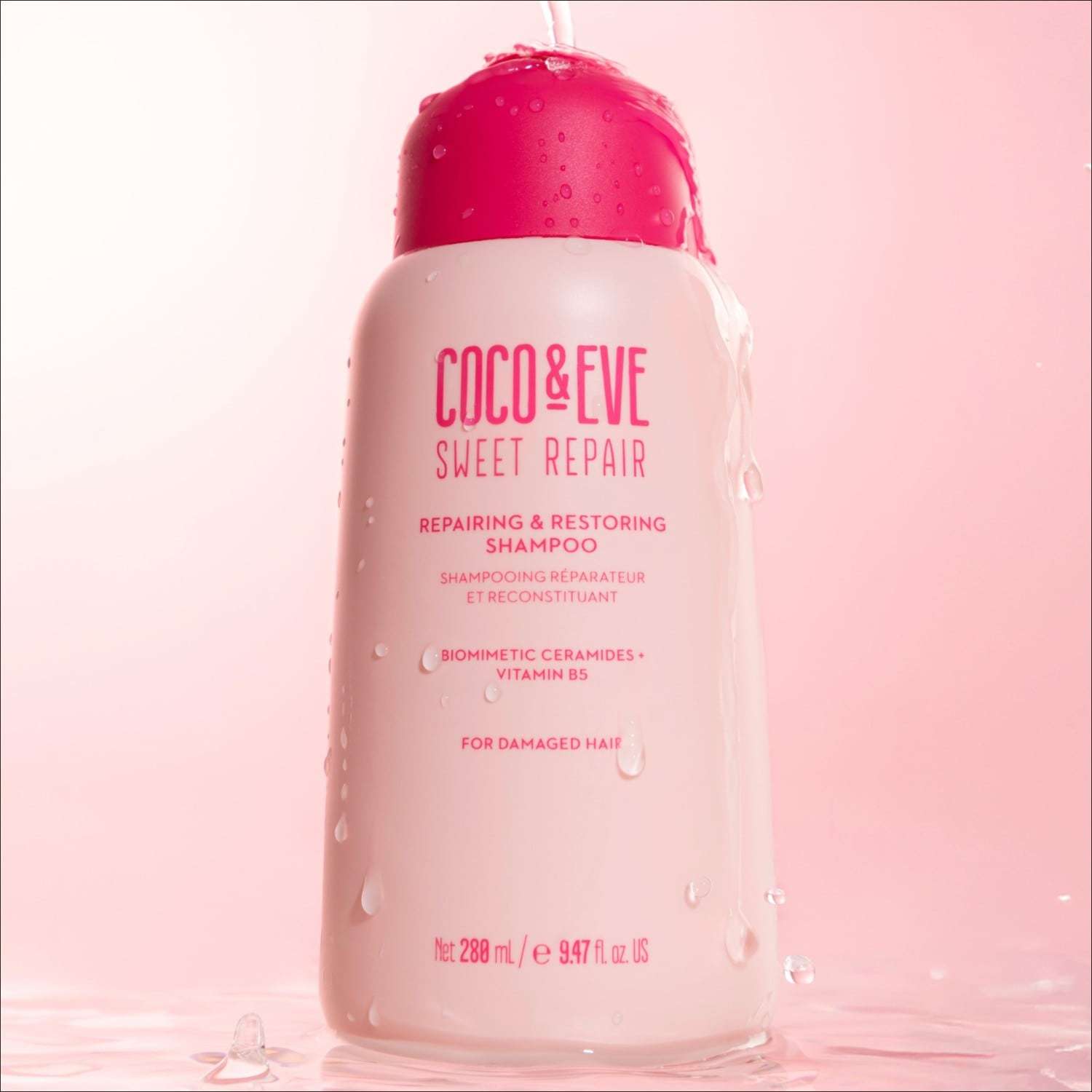 Coco & Eve Sweet Repair šampon za lase – Obnavljajoč in regenerirajoč šampon – 70 ml