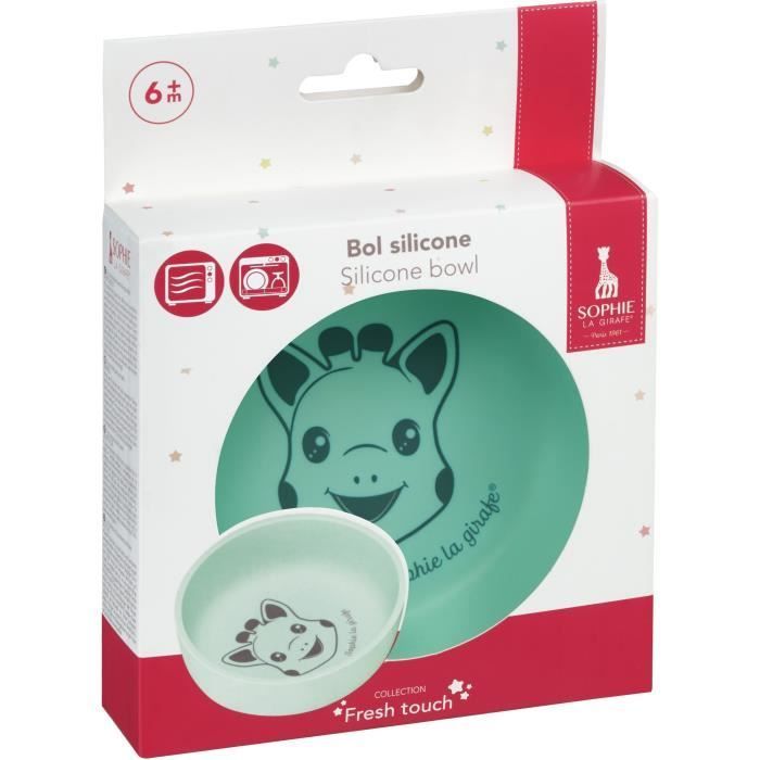 Tigela - Sophie, a Girafa - Silicone