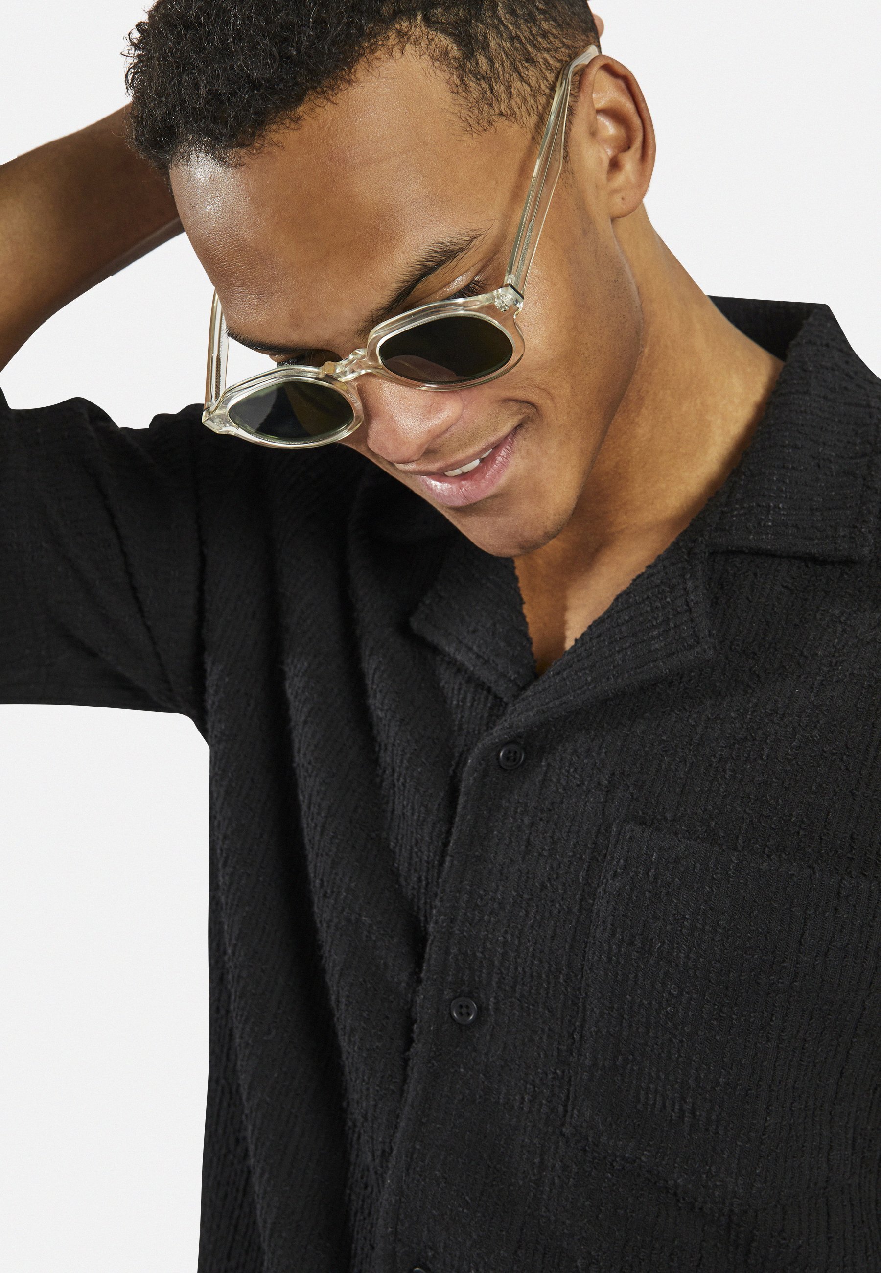 Redefined Rebel LLOYD SHIRT BOXY FIT - Shirt - zwart