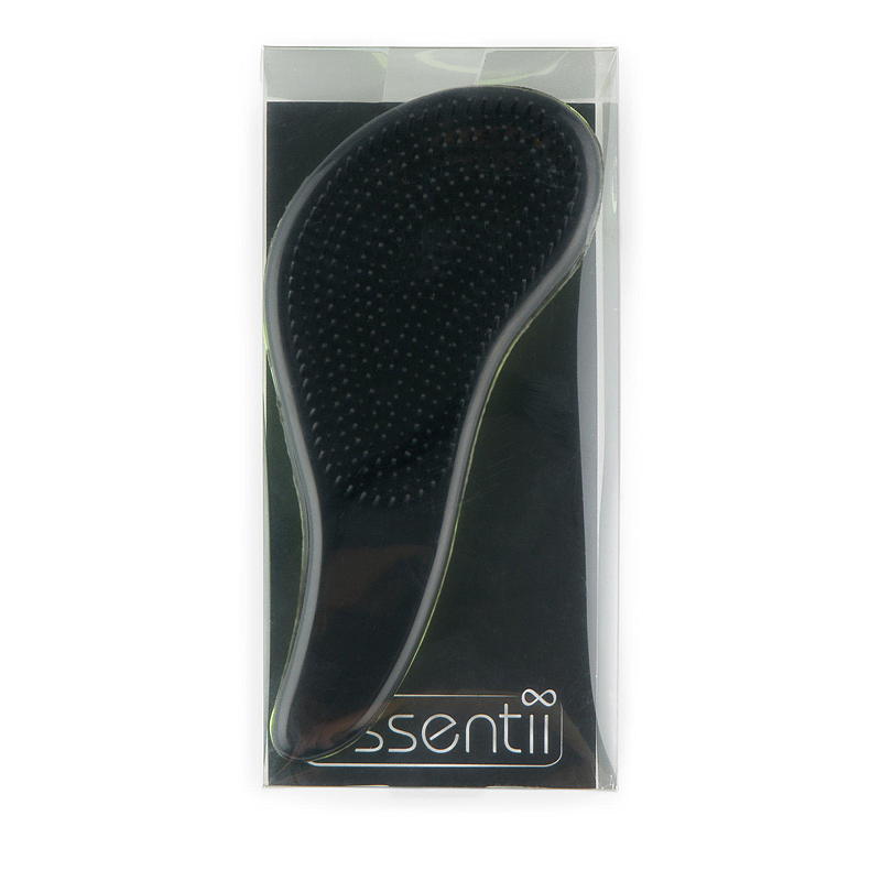 Cepillo para el cabello Essentii ovalado de 18 cm, desenredante.