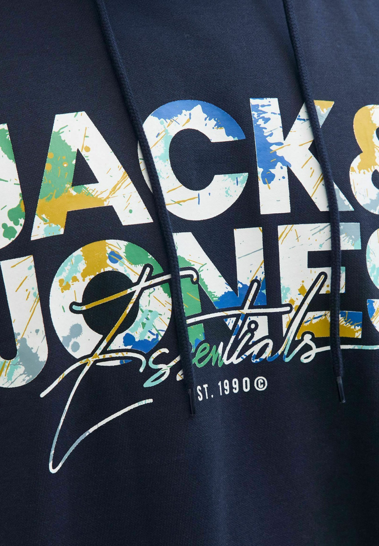 Sweat à capuche Jack & Jones GRANDES TAILLES - logo Sky Captain