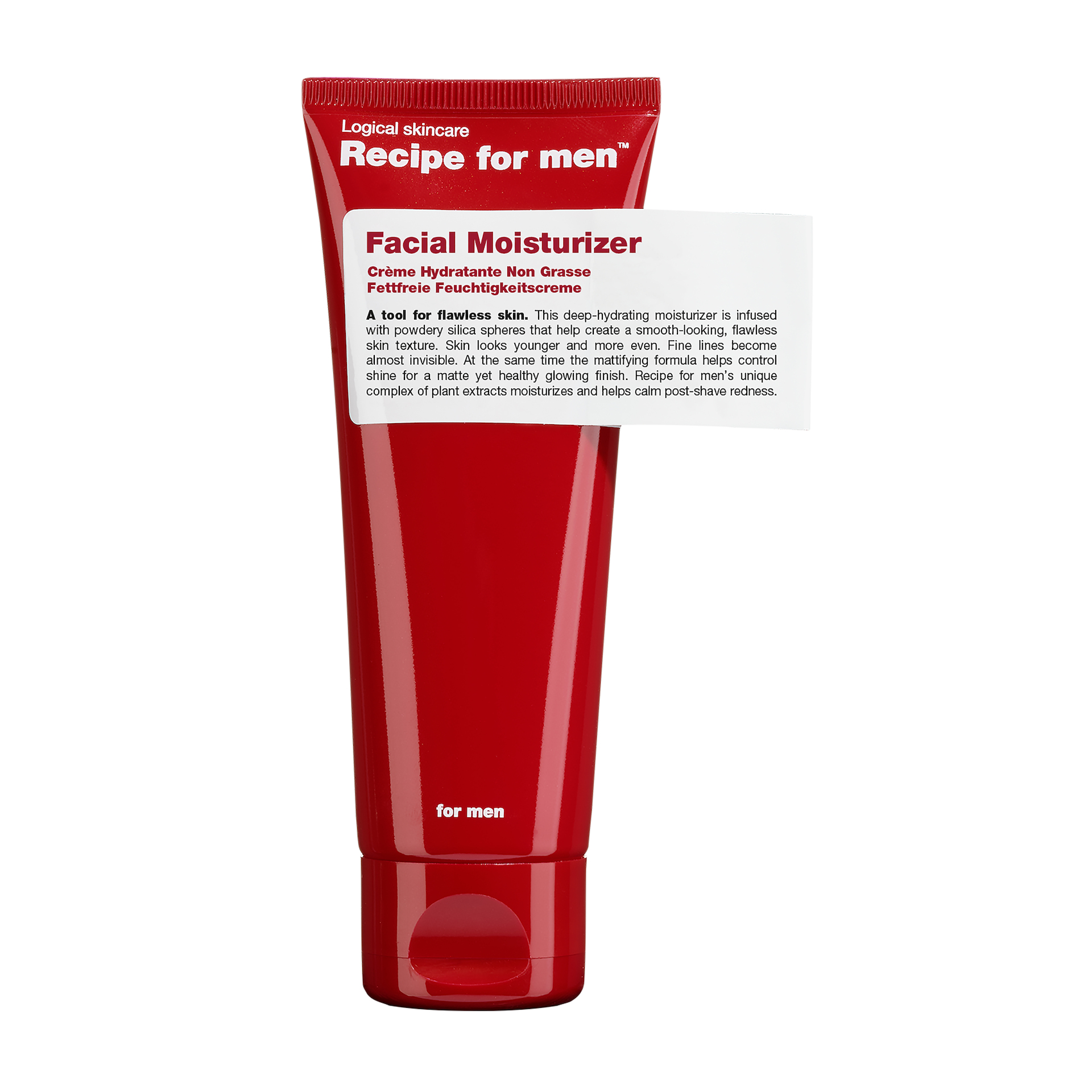 Cremă hidratantă facială 75 ml - Rețetă pentru bărbați