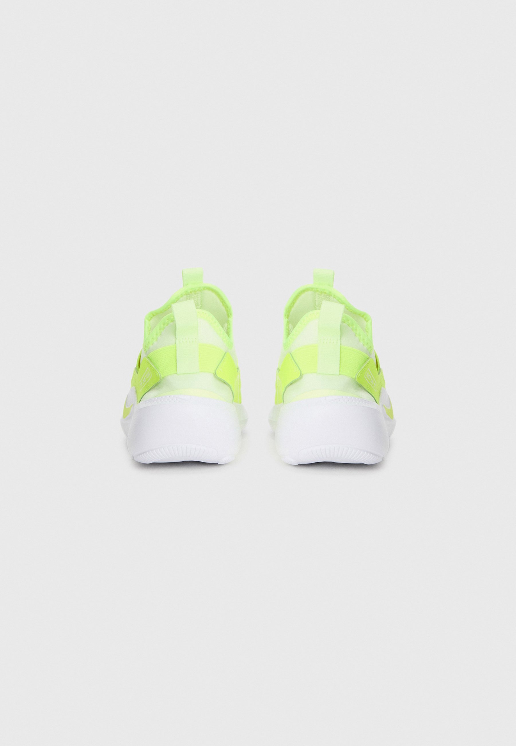 Nike Performance FLEX RUNNER 4 UNISEX - Hardloopschoenen voor op de weg - barely volt/volt wit
