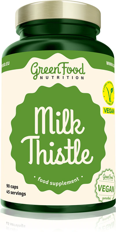 GreenFood Nutrition Mariadistel voedingssupplement kruidencapsules