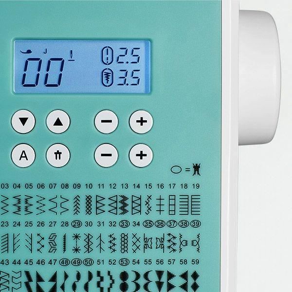 Machine à Coudre Numérique - MEDION - SD 36 - 38W - 270 Points - 700 tr/min - LED - Turquoise