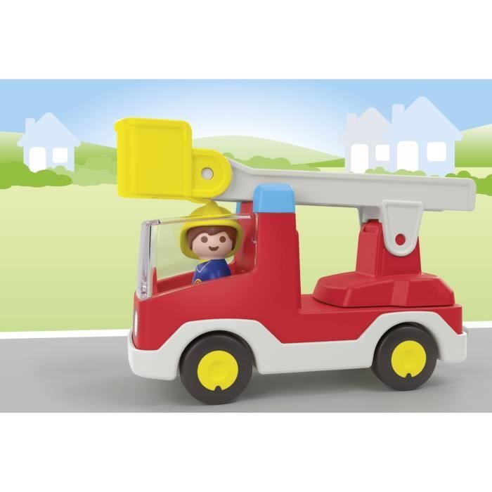 PLAYMOBIL Junior 71683 Fire Truck, Ages 12 months and up