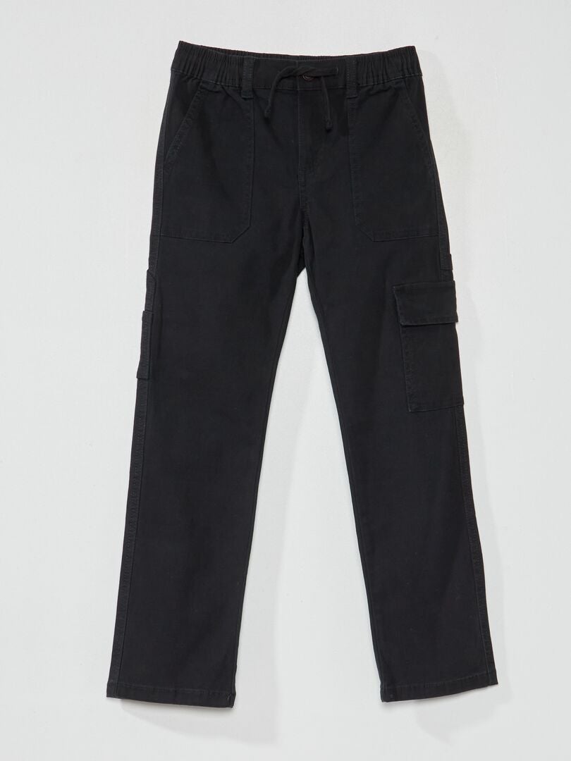 Calça cargo - preta