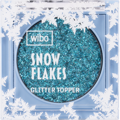Wibo Glitter Eyeshadow Snowflakes szemhéjfesték fedő a csillogó szemekhez 2g