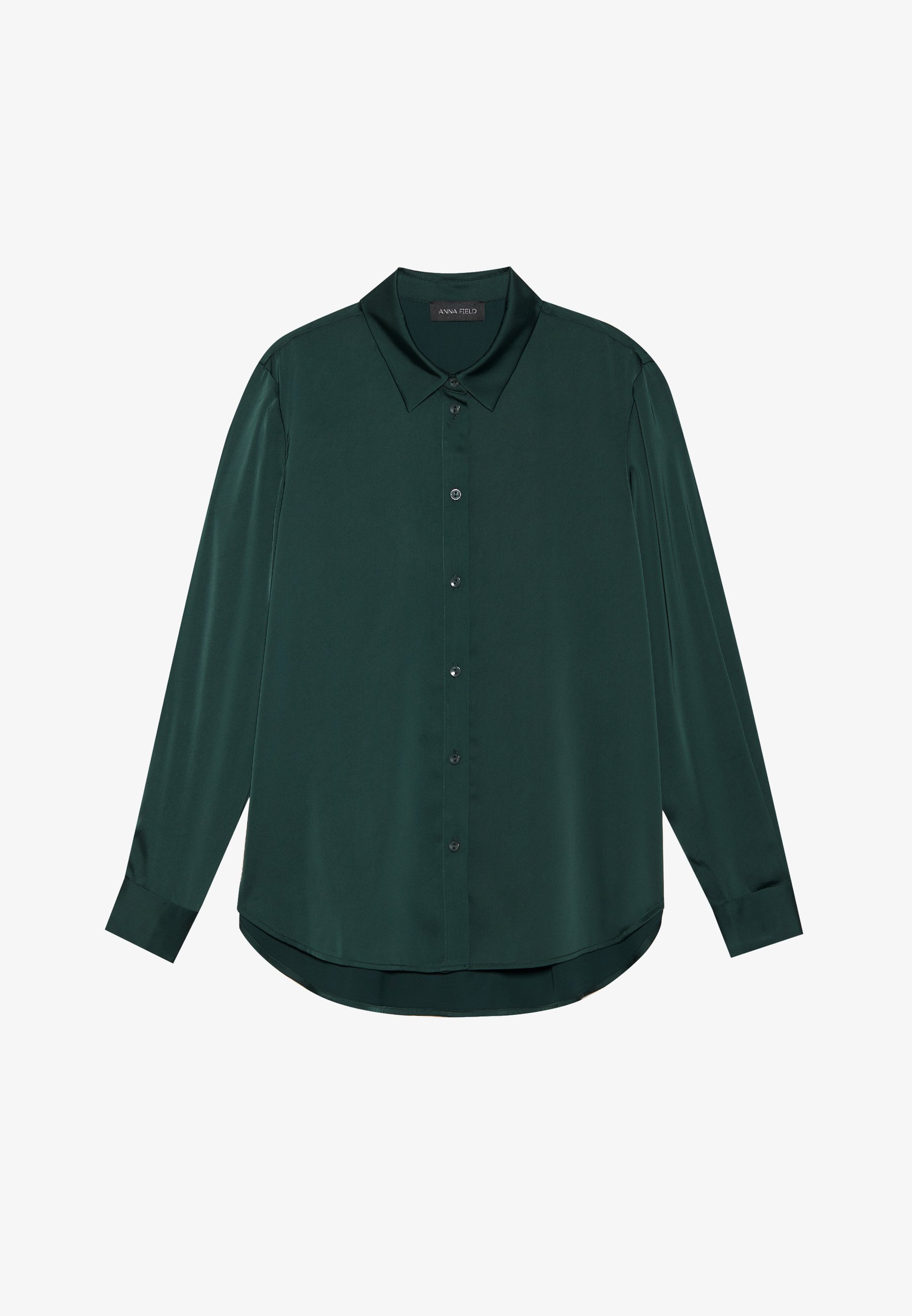 Anna Field Bluse med knapper - grønn