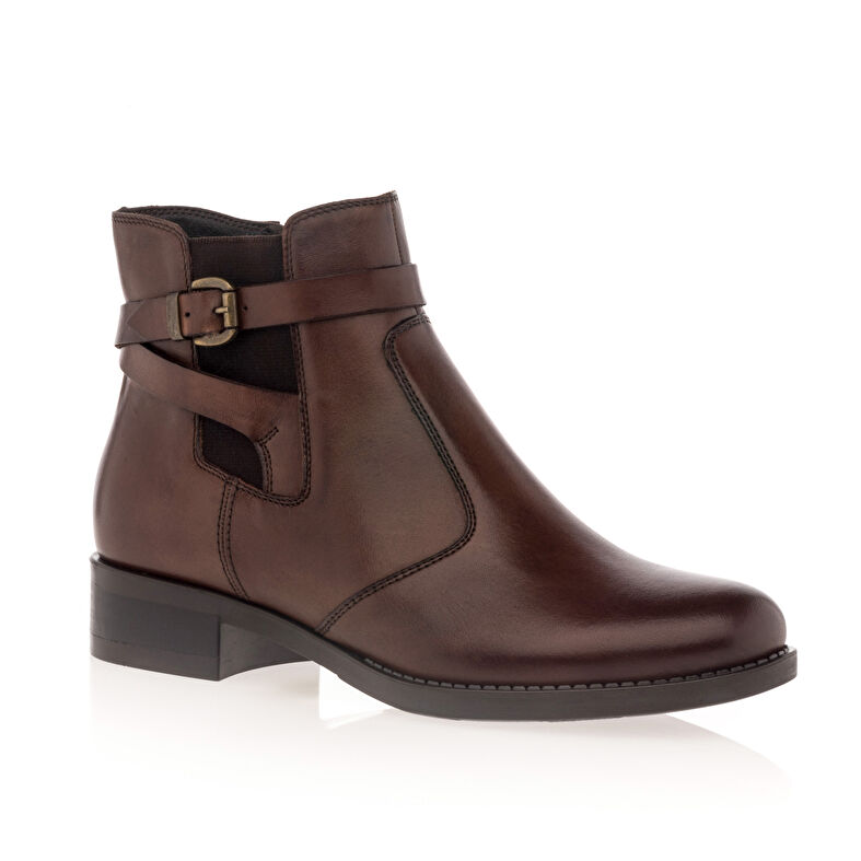 Braune Damenstiefel / Stiefeletten