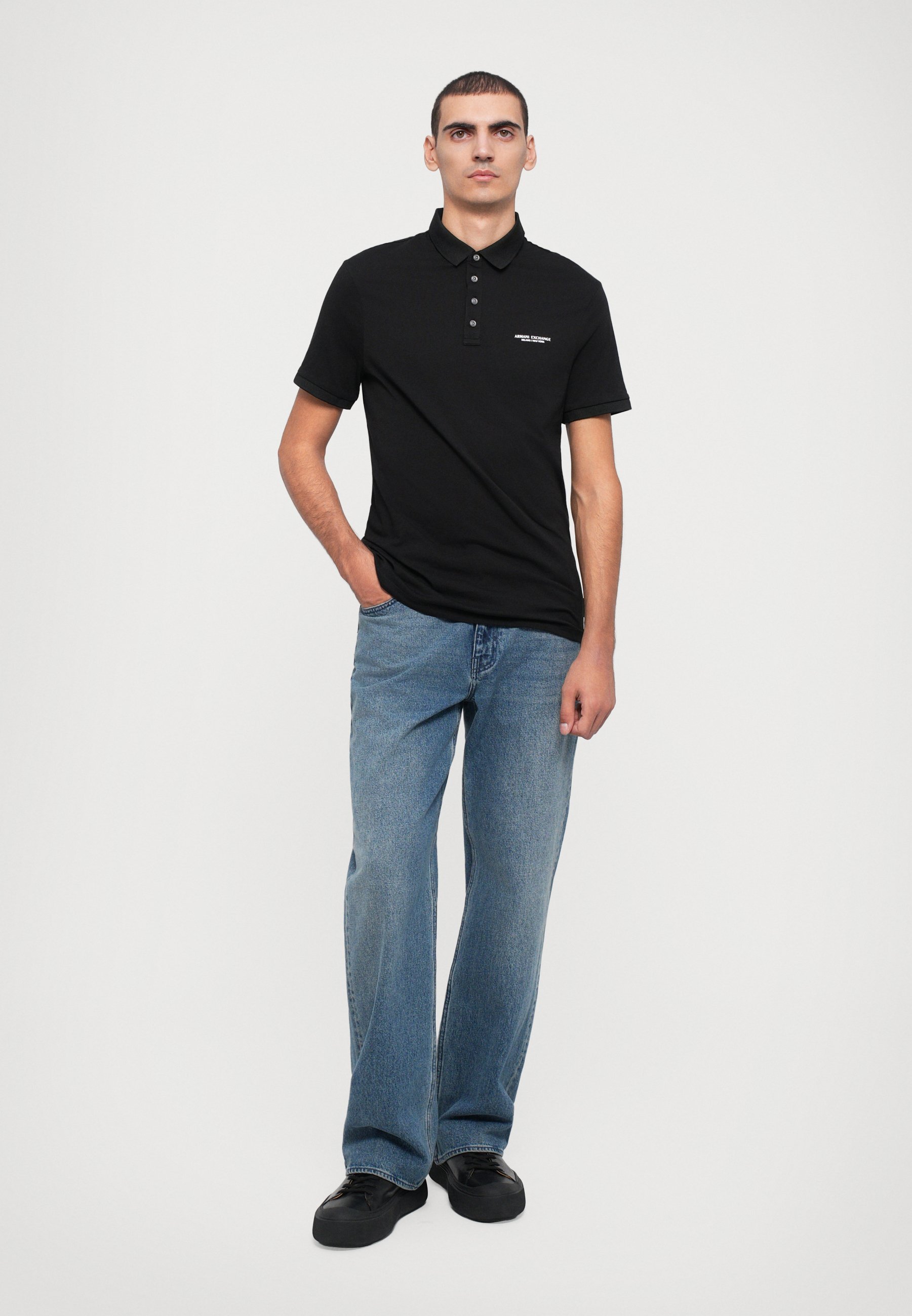 Polo Armani Exchange - noir