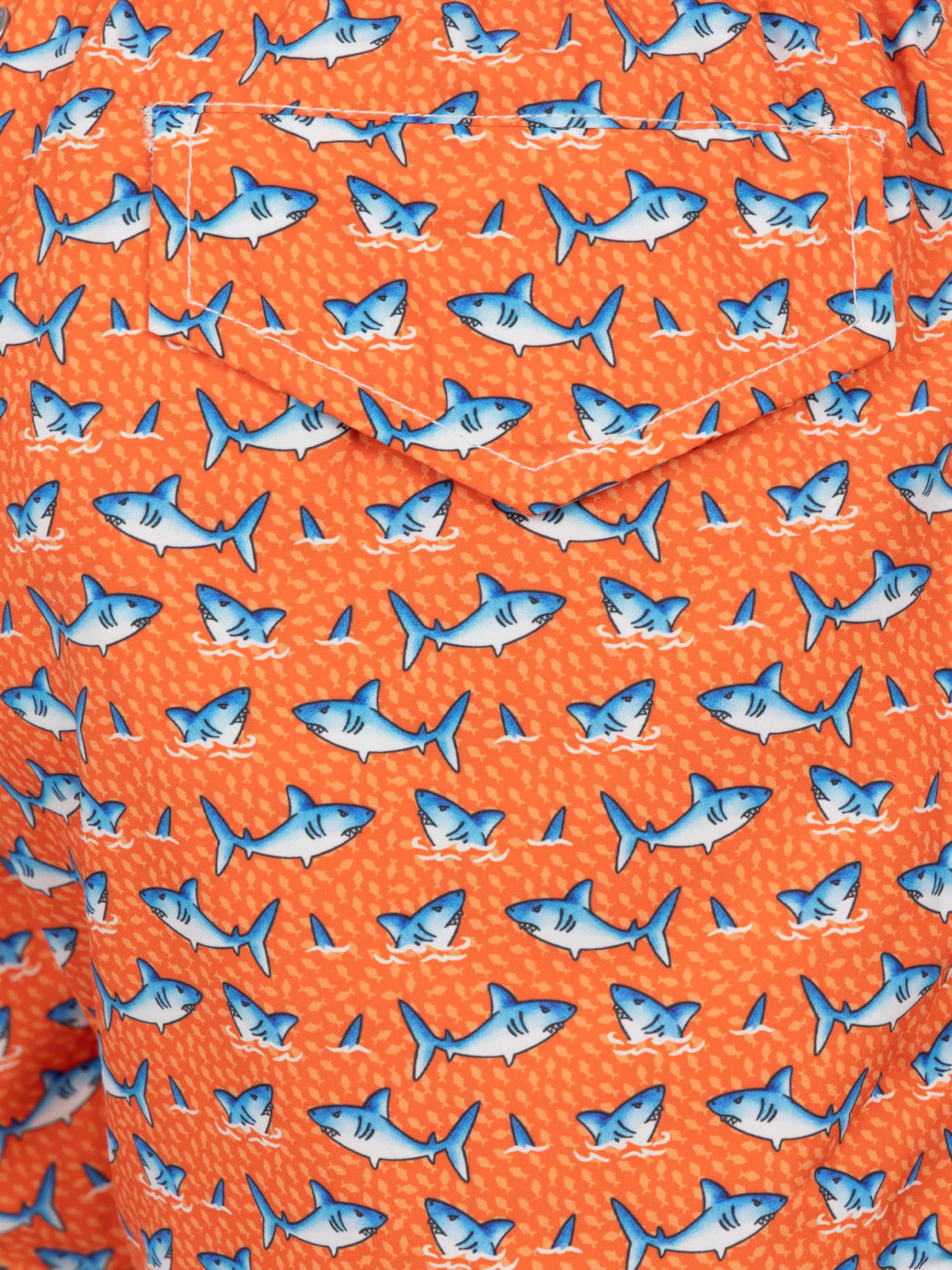 Maillot de bain Jean Lighting en tissu léger à imprimé requin