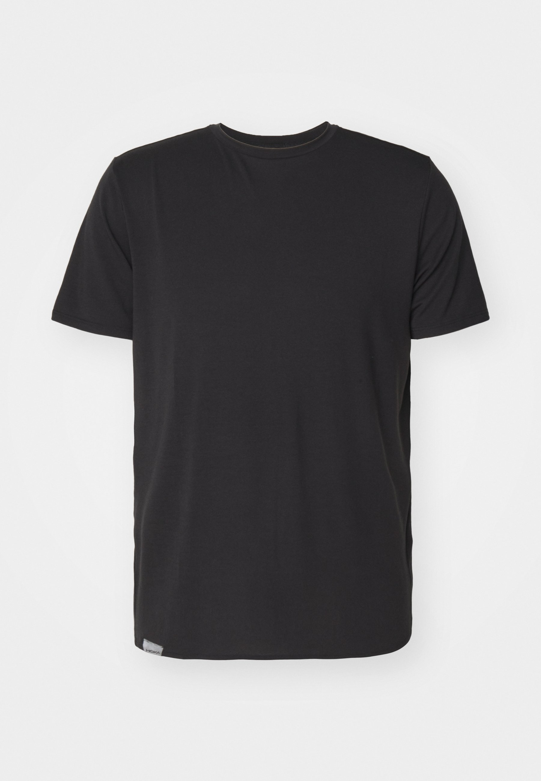 HOKA ESSENTIAL TEE - T-shirt sportiva - nera