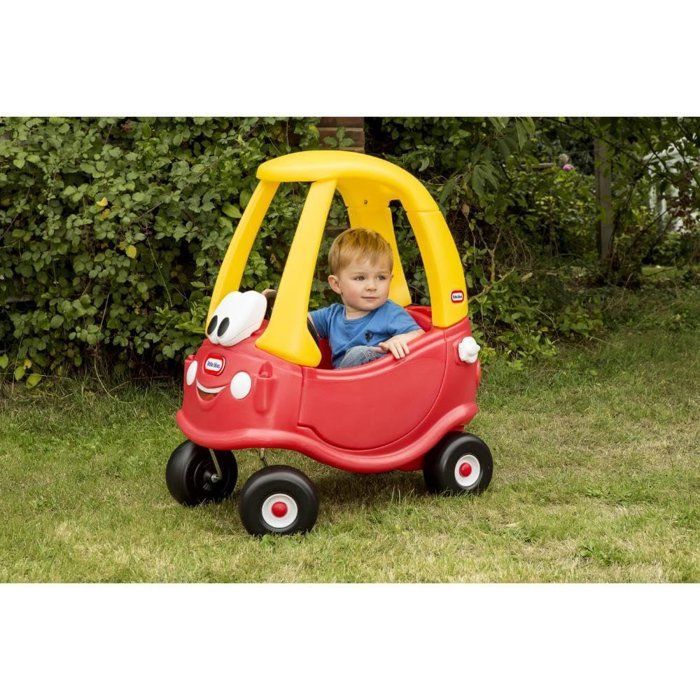 Cozy Coupe® - Little Tikes - Red - Children's car - Removable doors, horn and floor - From 18 months
